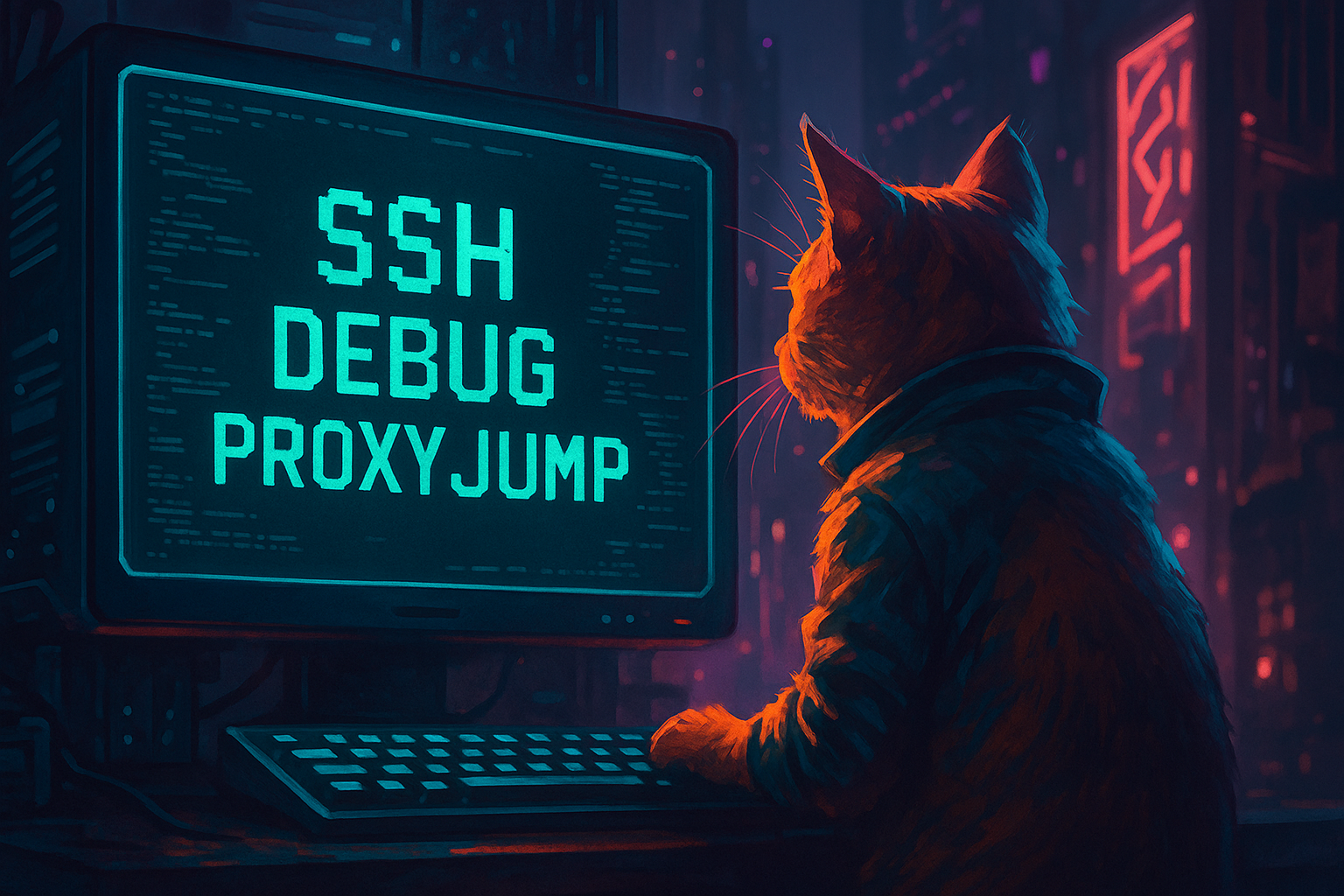 利用 ProxyJump 和 SSHFS 实现主机间免密访问：一次完整的排错记录